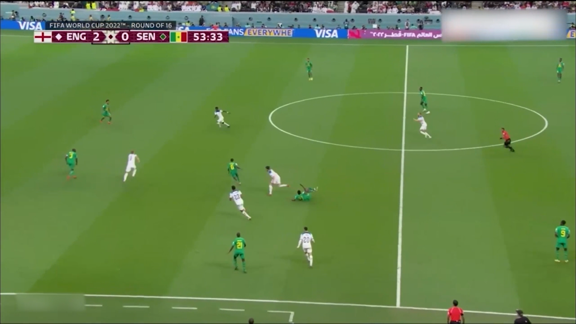 خلاصه بازی انگلیس و سنگال جام جهانی 2022 قطر