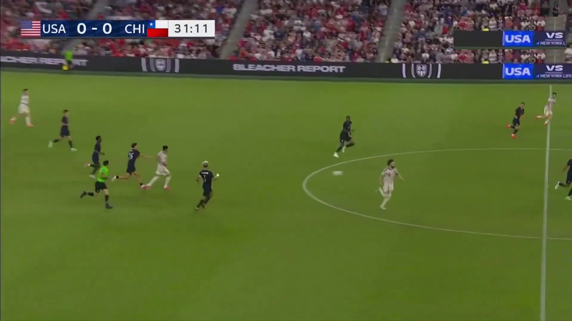 خلاصه بازی آمریکا 4-2 شیلی