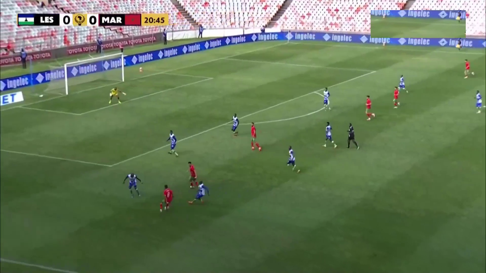 خلاصه بازی لسوتو 0-2 مراکش