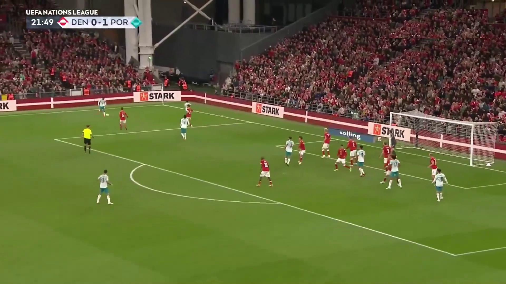 خلاصه بازی دانمارک 2-4 پرتغال