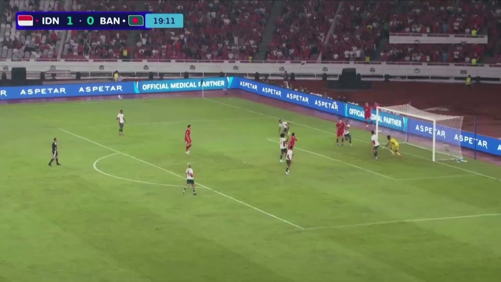 خلاصه بازی اندونزی 9-2 بنگلادش