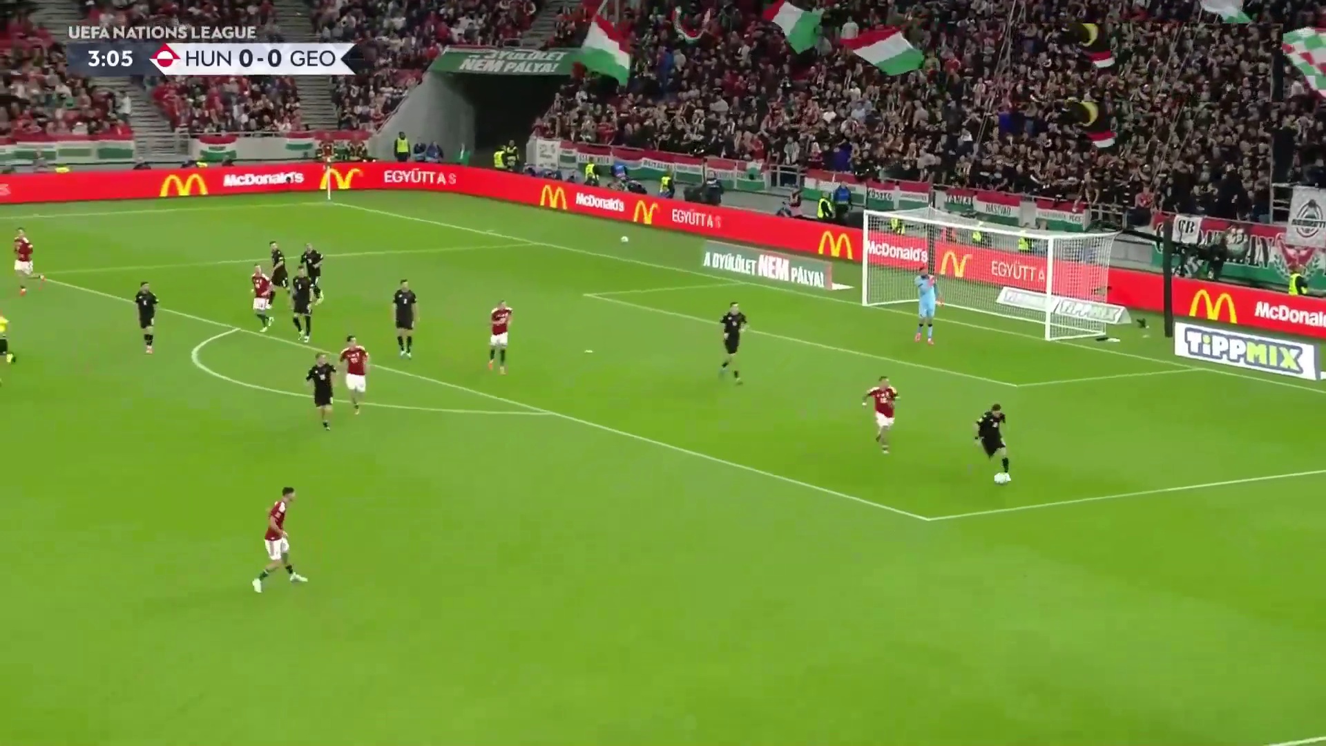 خلاصه بازی مجارستان 1-0 گرجستان