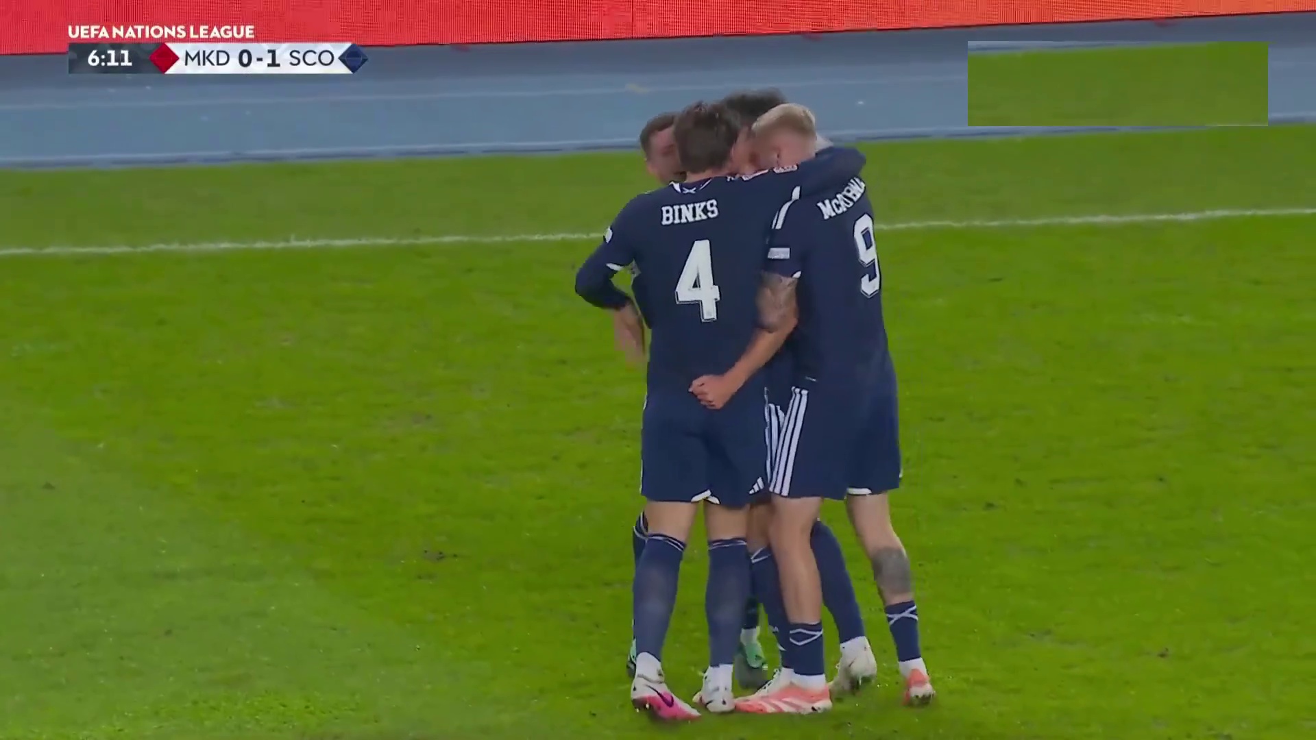 خلاصه بازی مقدونیه 0-2 اسکاتلند