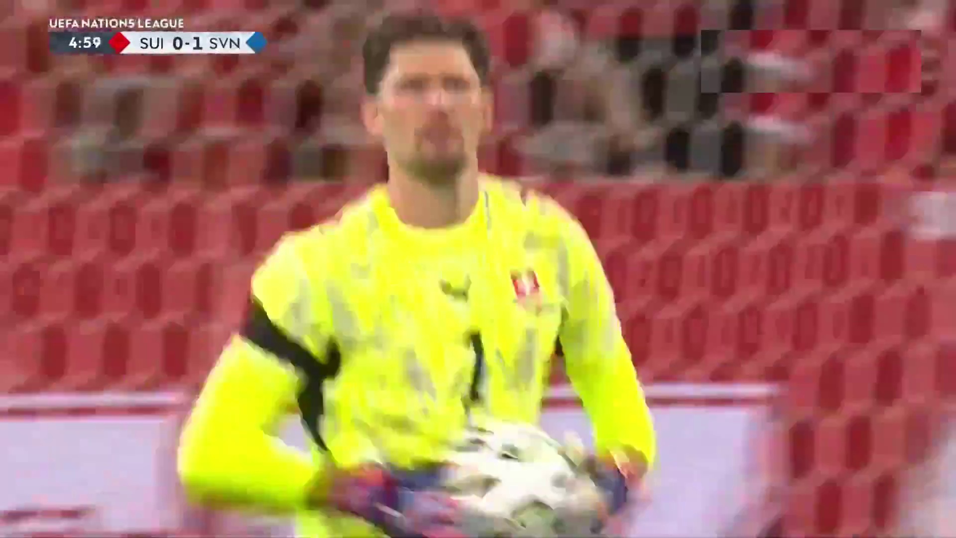 خلاصه بازی سوئیس 2-1 اسلوونی