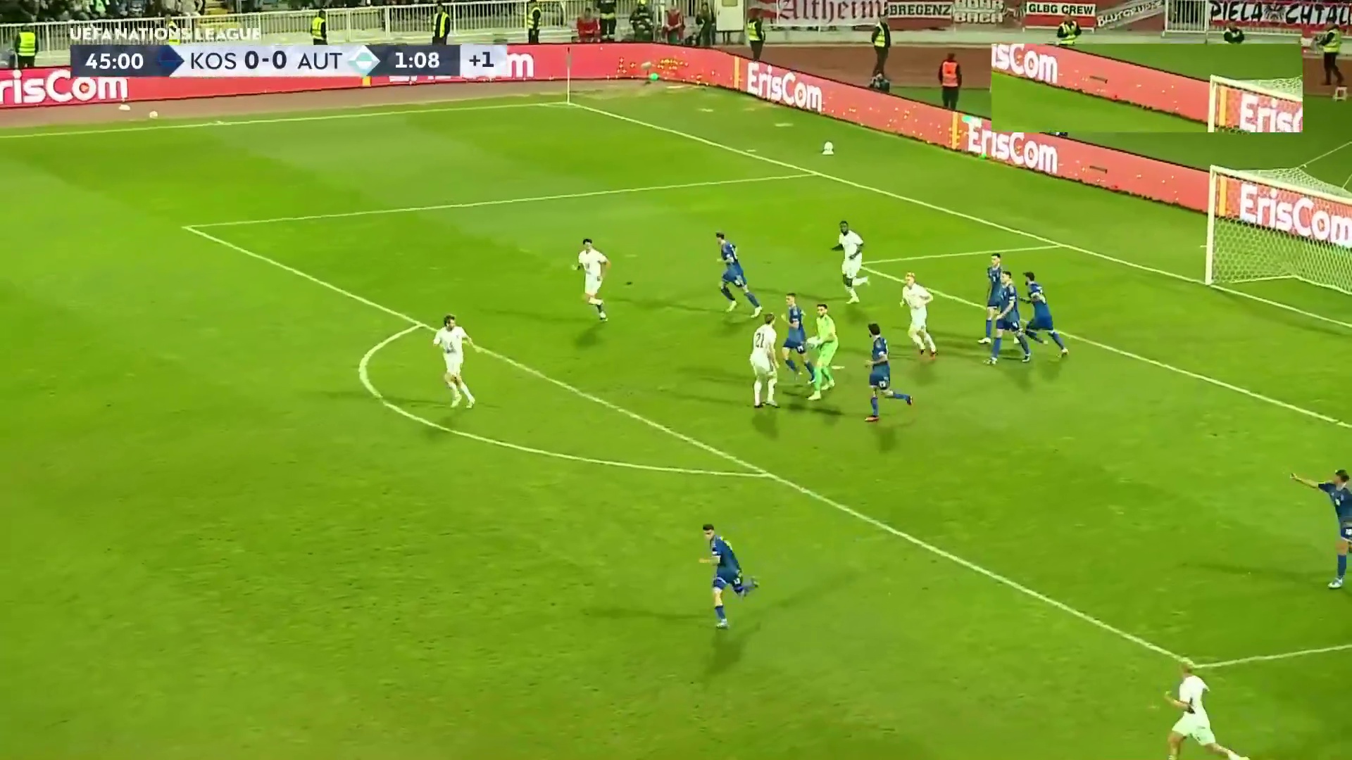 خلاصه بازی کوزوو 1-1 اتریش