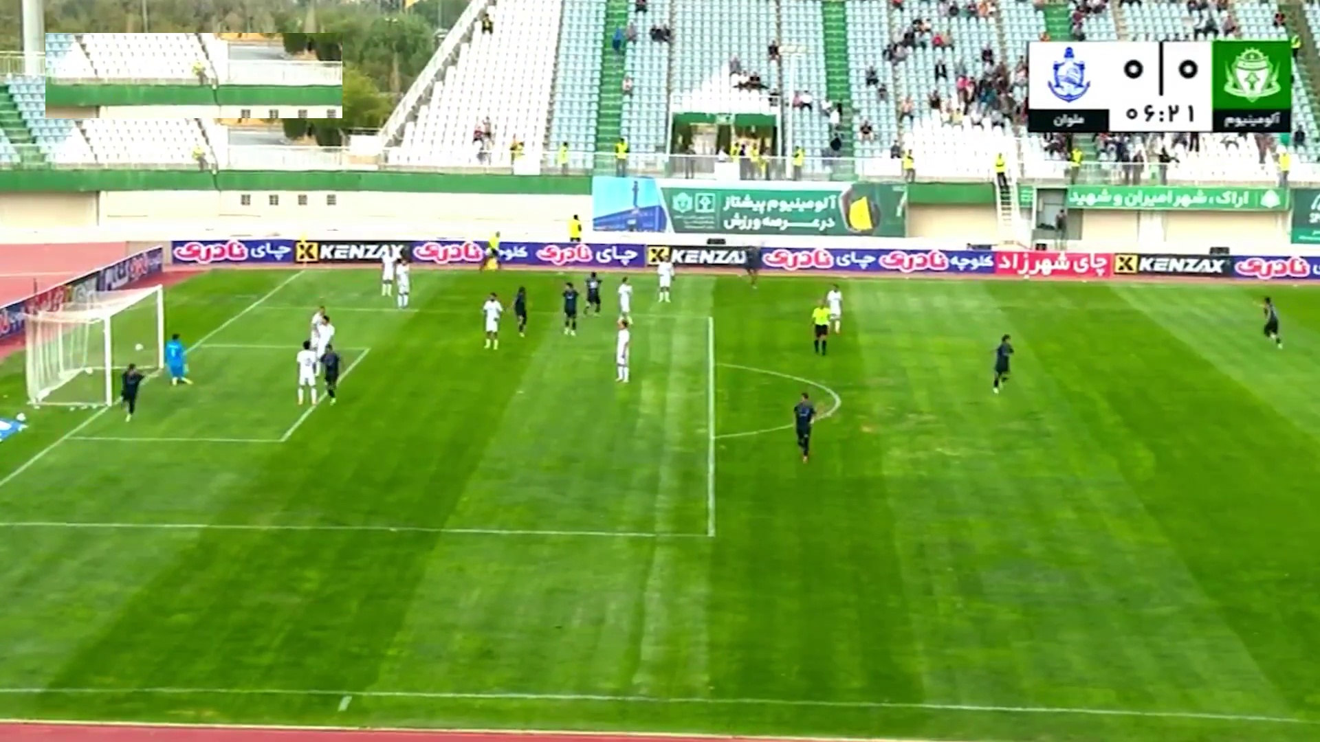 خلاصه بازی آلومینیوم اراک 1-1 ملوان