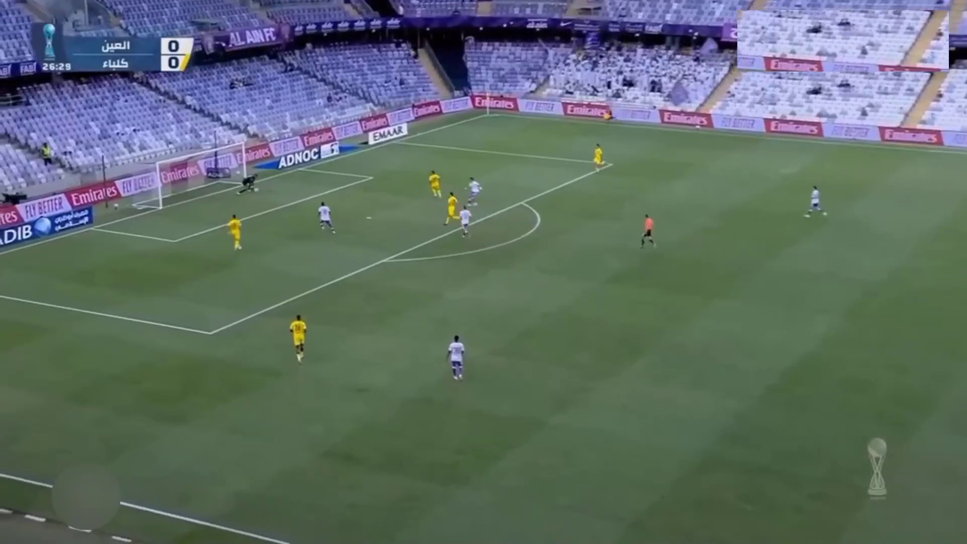 خلاصه بازی العین 2-2 الاتحاد کلبا (گلزنی سامان قدوس)